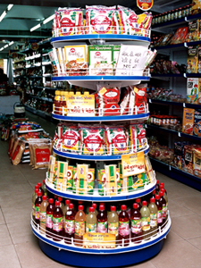 Full round display rack-img